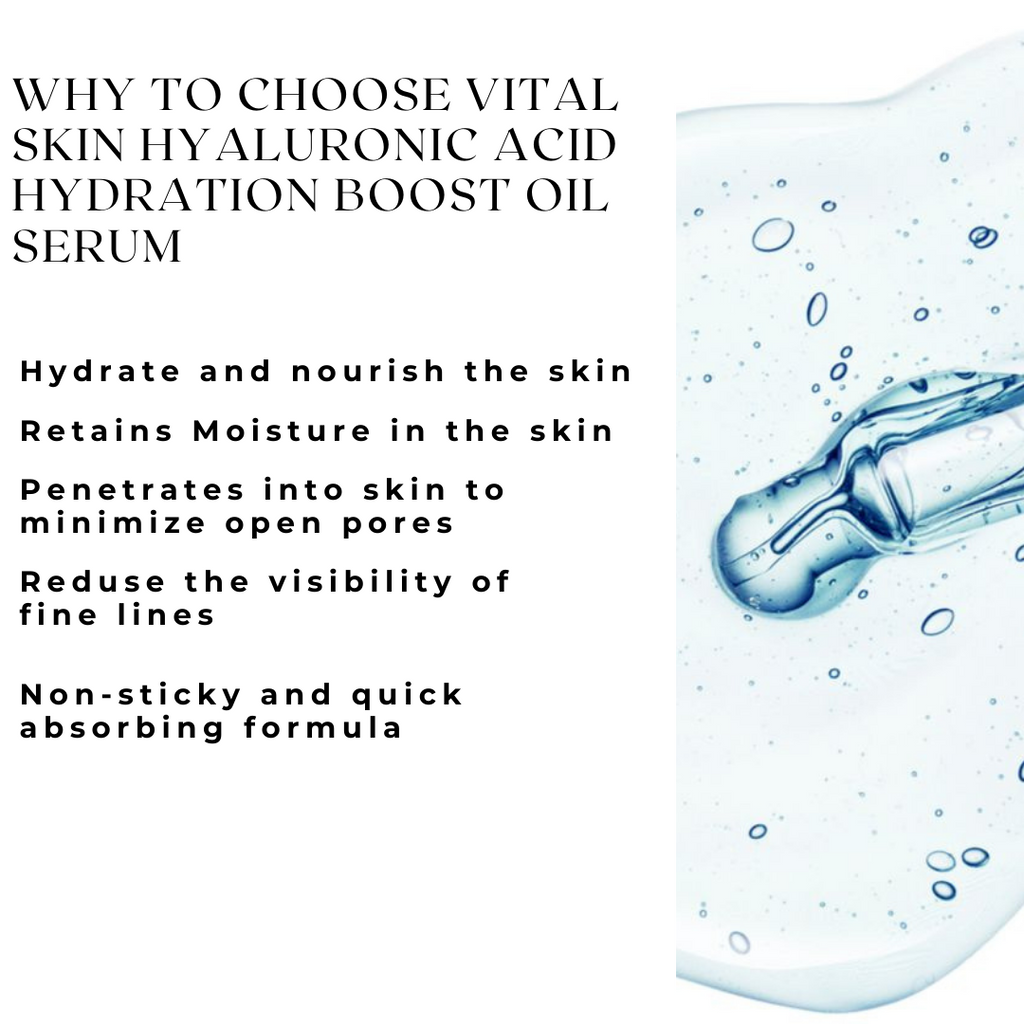 Hyaluronic Acid Oil Serum for Skin Hydration