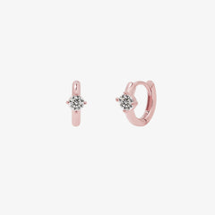 Single Cubic Huggie Earring