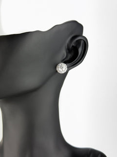 2 Carat Moissanite Diamond Stud Earrings – 925 Sterling Silver