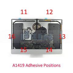10Sets/Lot NEW A1419 A2115 LCD Display Tape Adhesive Repair kit for iMac 27" Adhesive Strip Glue Foam Sticker 2012-2019 Year