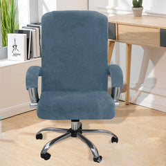 Office Computer Chair Covers Armchair Protector Black Blue High Quality Housse De Chaise Includ Armrest Velet Gamer Chair Covers