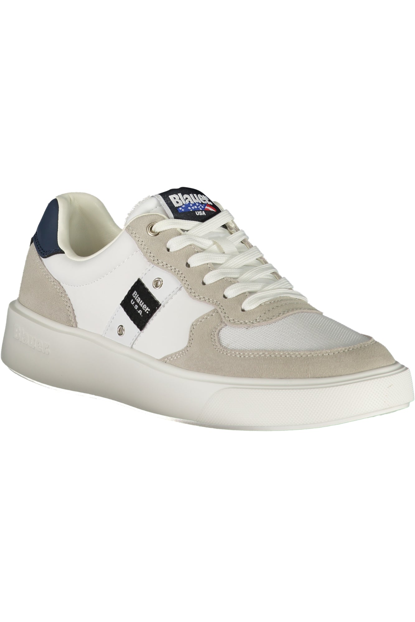 BLAUER SPORTS SHOES MEN WHITE