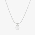 White moonstone necklace